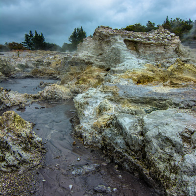 Hell's Gate, NZ © Stephanie K. Graf