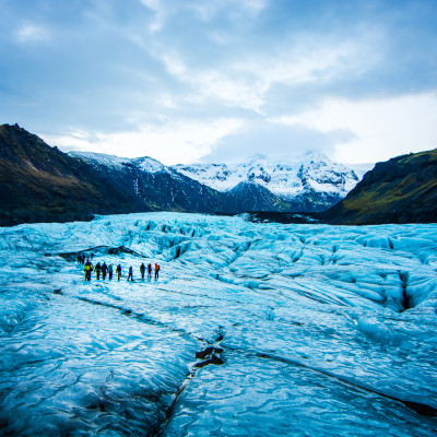 Svínafellsjökull, Skaftafell, Iceland © Stephanie K. Graf